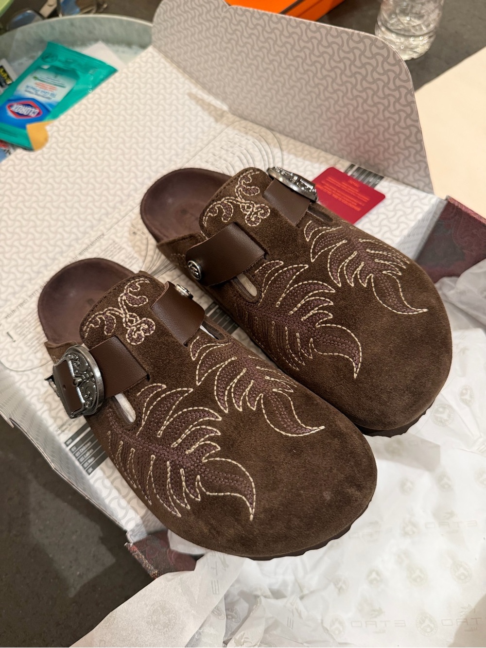 Birkenstock X Etro Boston Clogs - Picture 5 of 6